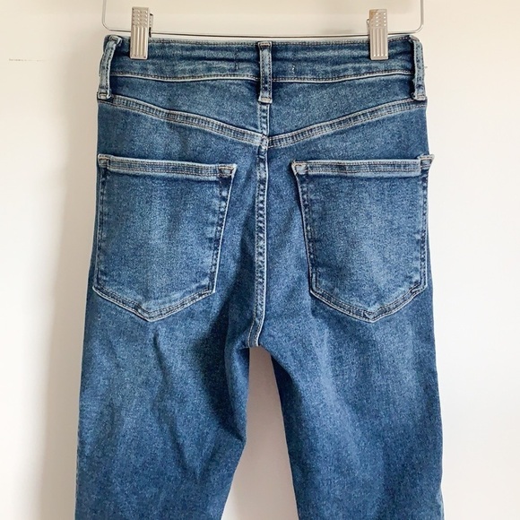 NWT! Free People Frayed Hem Skinny Jeans 26 - Picture 7 of 9